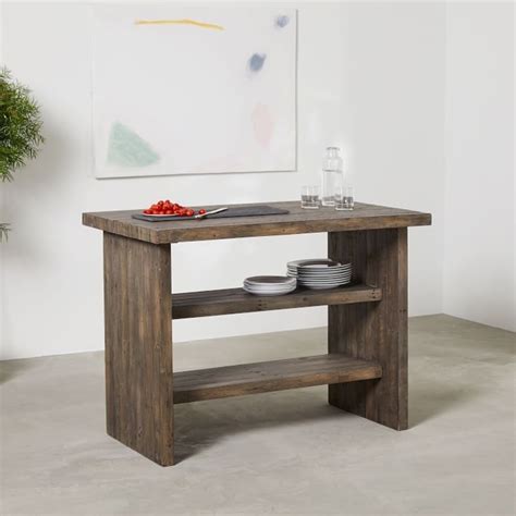 west elm island|west elm kitchen island set.